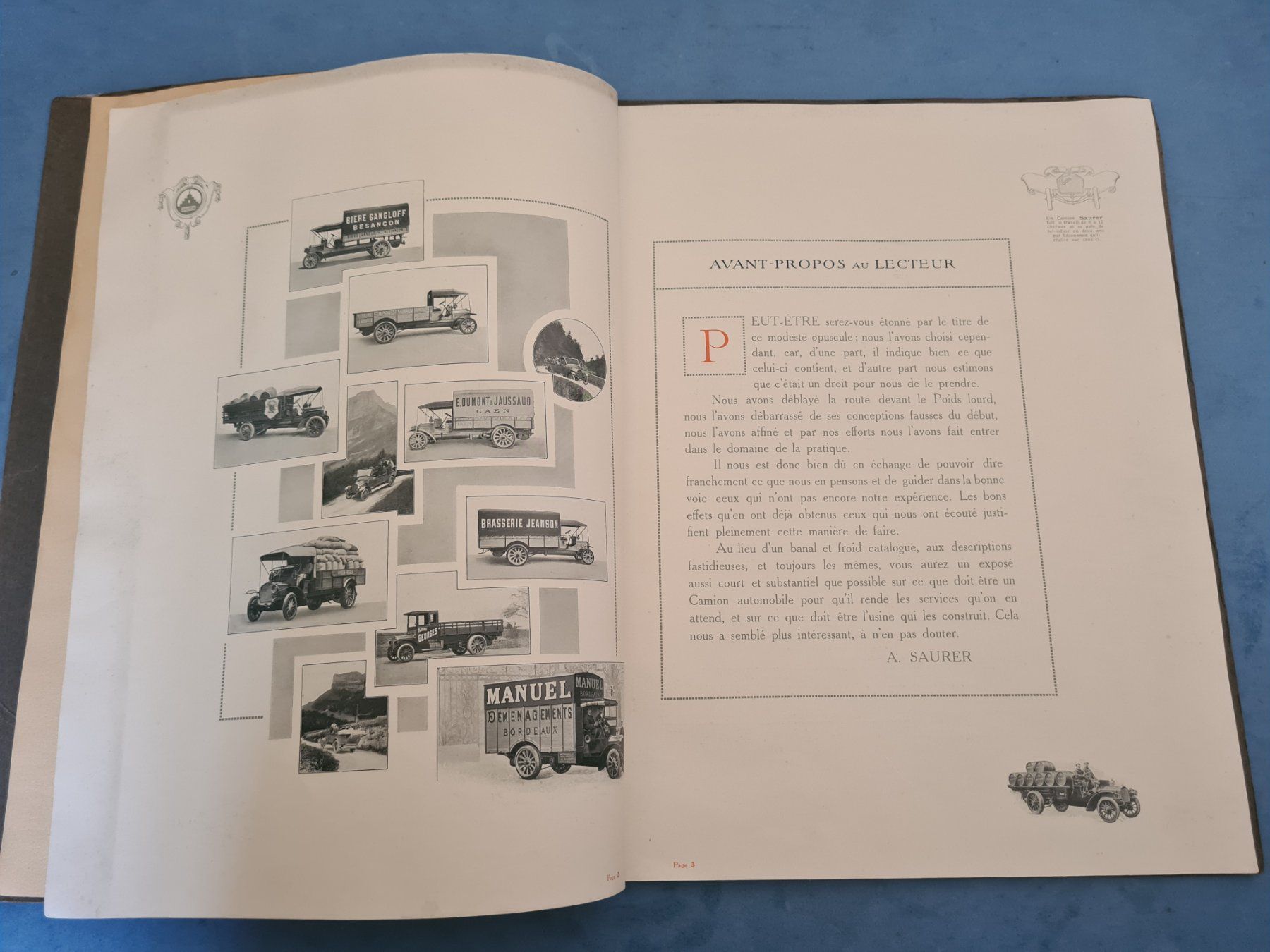 Saurer Documents: SAURER  PRE-WAR  BROCHURE  VINTAGE  COLLECTION – D'occasion à Bellevue par BURGOLMANIA 4