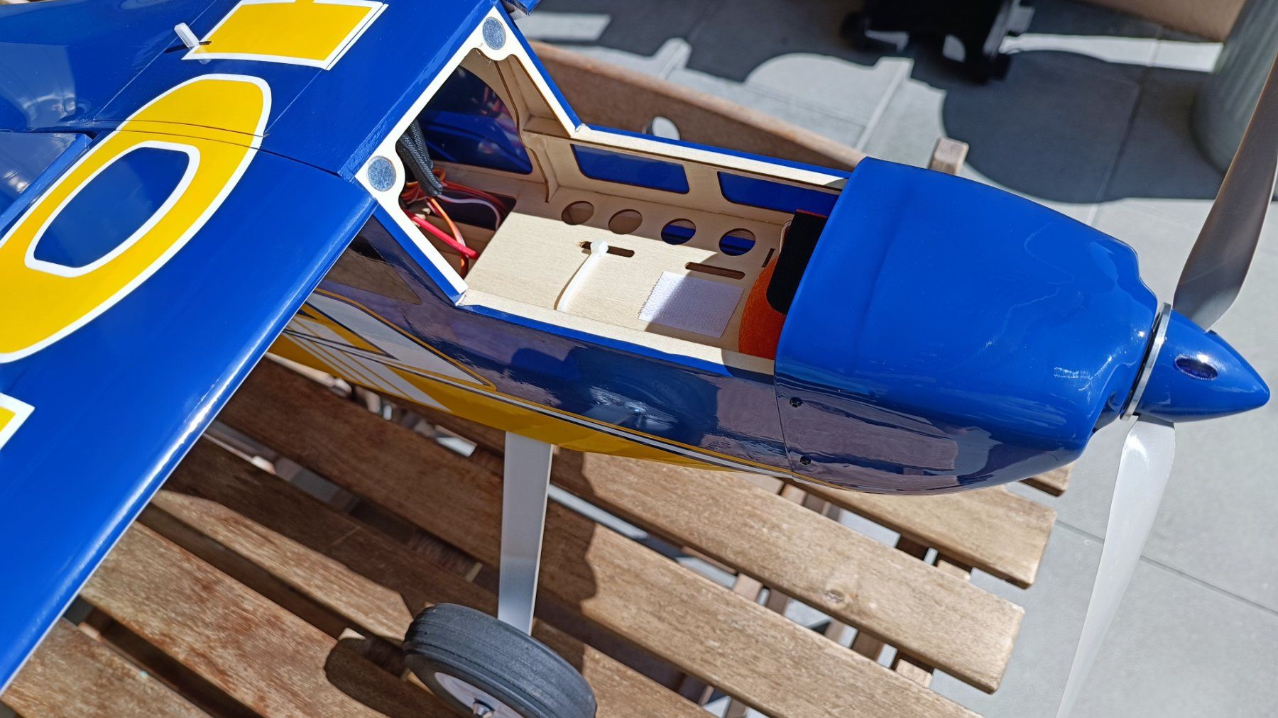 Modellismo RC: OMP Hobby Bighorn 1250mm Kunstflugzeug – Nuovo (secondo la descrizione) da Winterthur venduto da Tmaexx 4