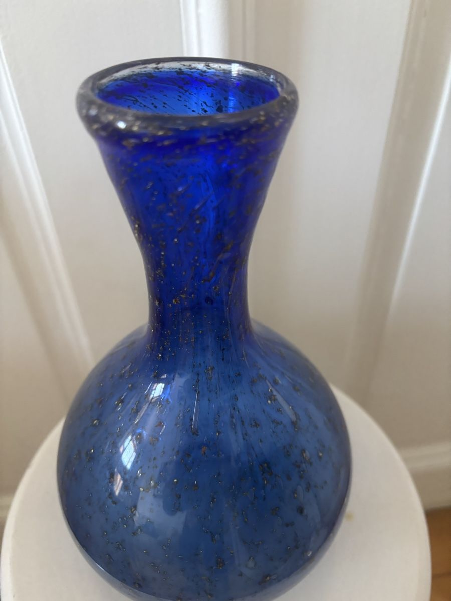 Vasi & Recipienti: Joli vase en verre bleu – Usato da Genève venduto da ati_tj8f 4