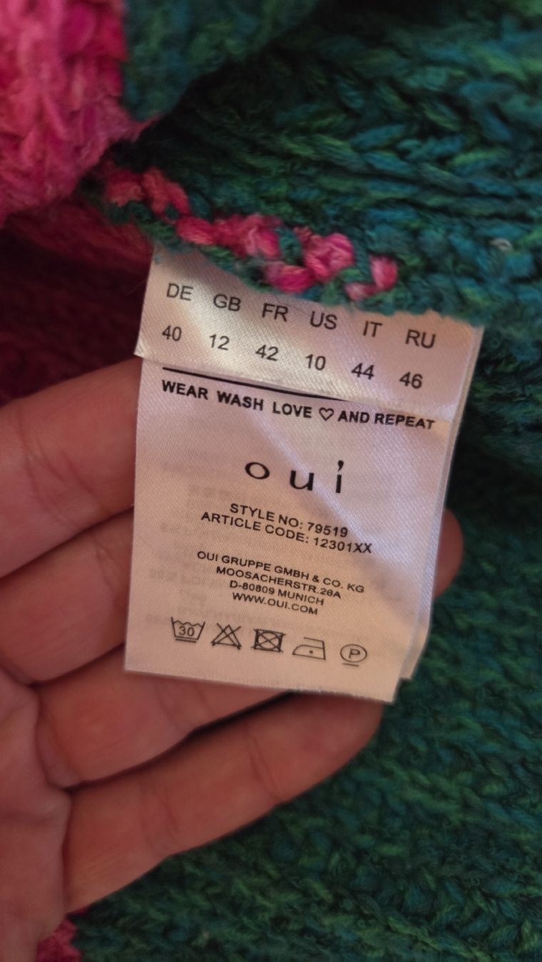Maglioni & Felpe: OUI Strickpullover Gr. 40 – Usato da Berikon venduto da alko93 2