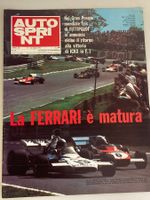 vintage italian magazine AUTOSPRINT N° 29 17 luglio 1972