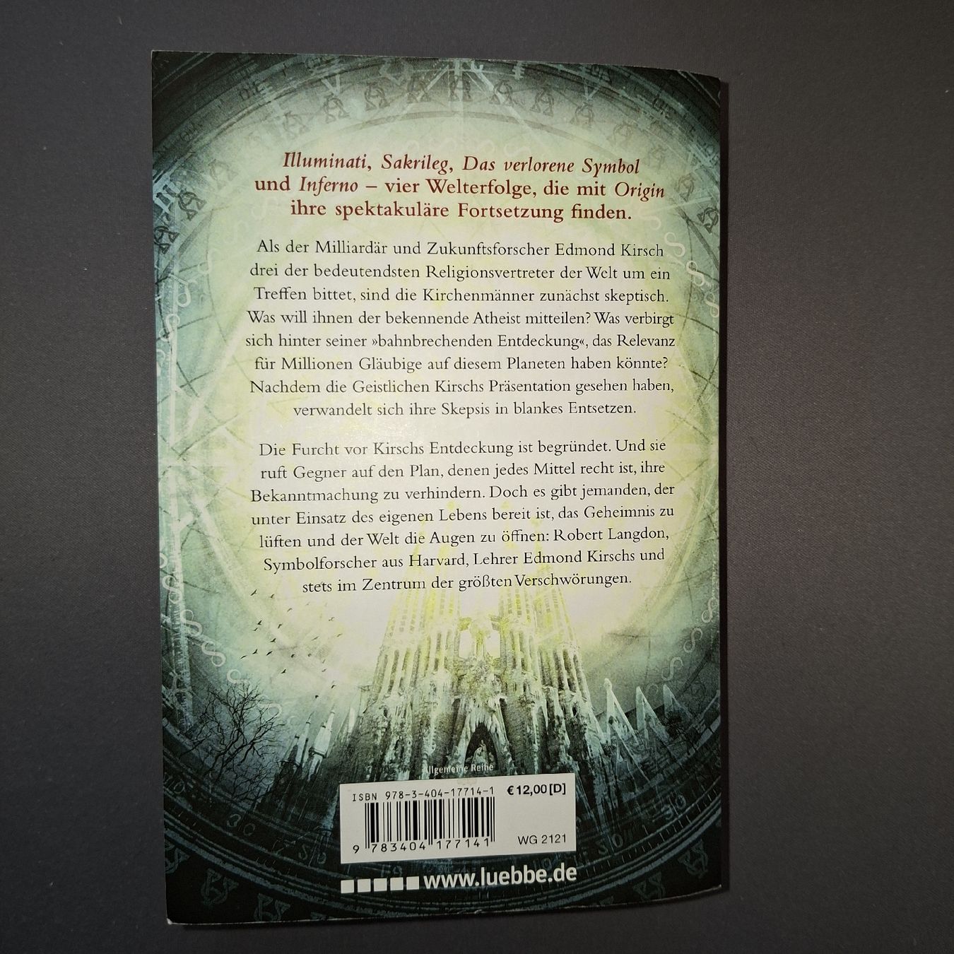 Libri: Thriller Origin von Dan Brown – Usato da Giswil venduto da sar_y75b 1