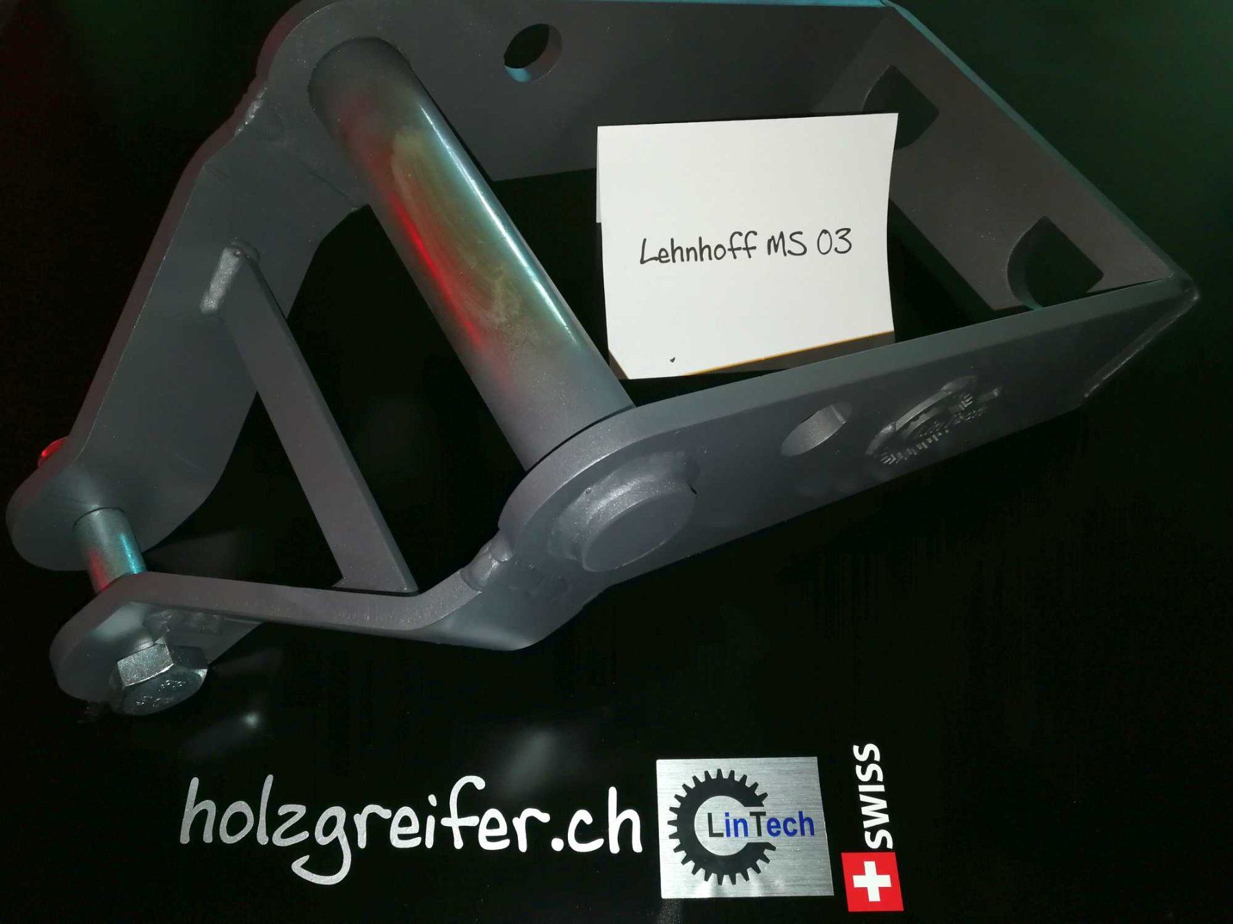 Pinze: Greifadapter Lehnhoff MS 03 zu Bagger / Greifer – Nuovo e nell'imballaggio originale da Hasle LU venduto da LinTech