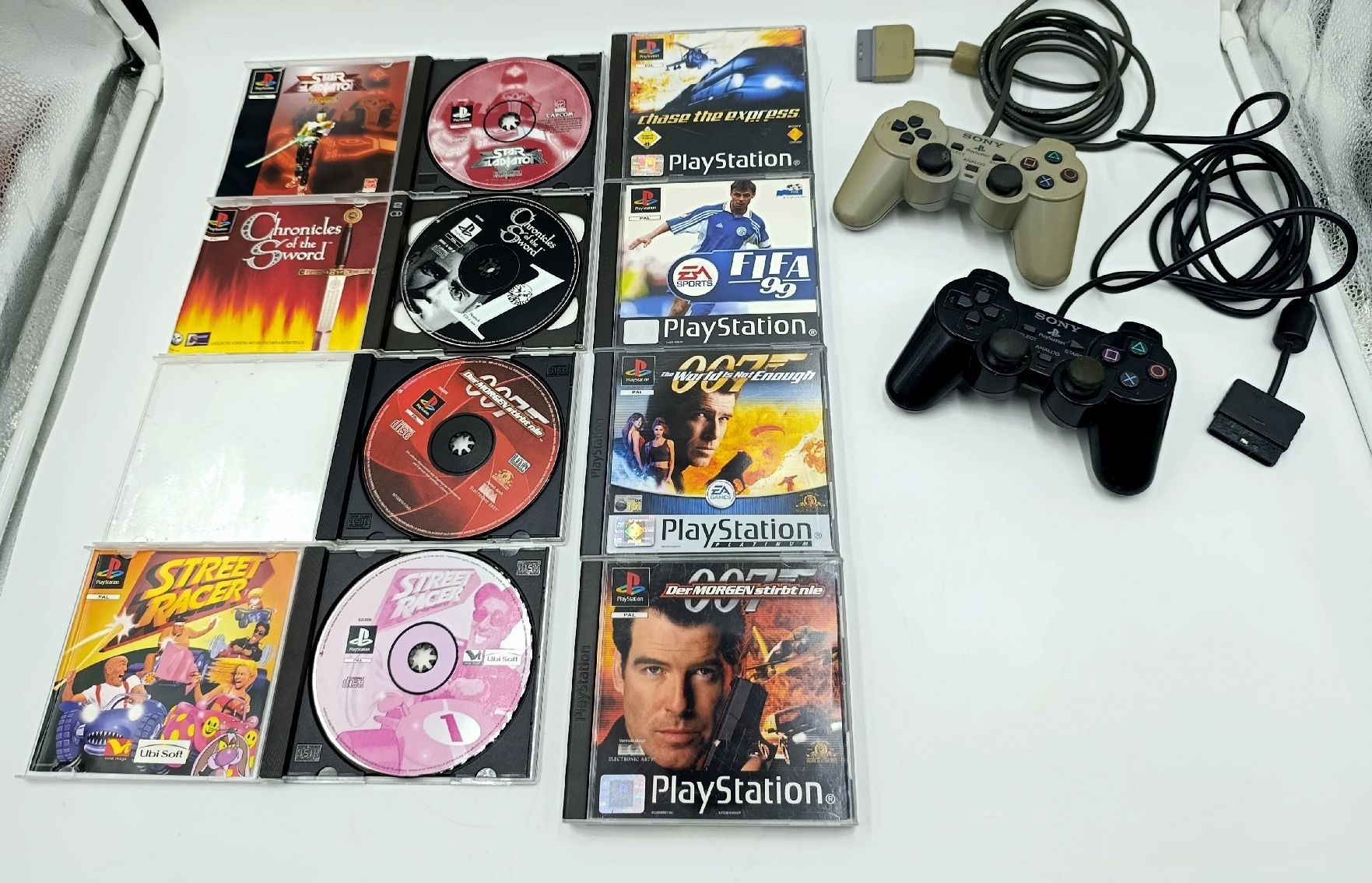 Sony Giochi: 8 PS1 Games + 2 Controller, Sony Playstation – Usato da Wil SG venduto da Donaldus