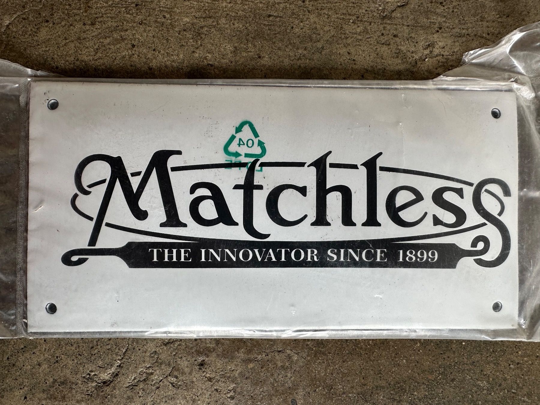 Insegne: Matchless 1899 oldtimer classic motorrad motorcycle – Nuovo (secondo la descrizione) da Reinach AG venduto da rares75