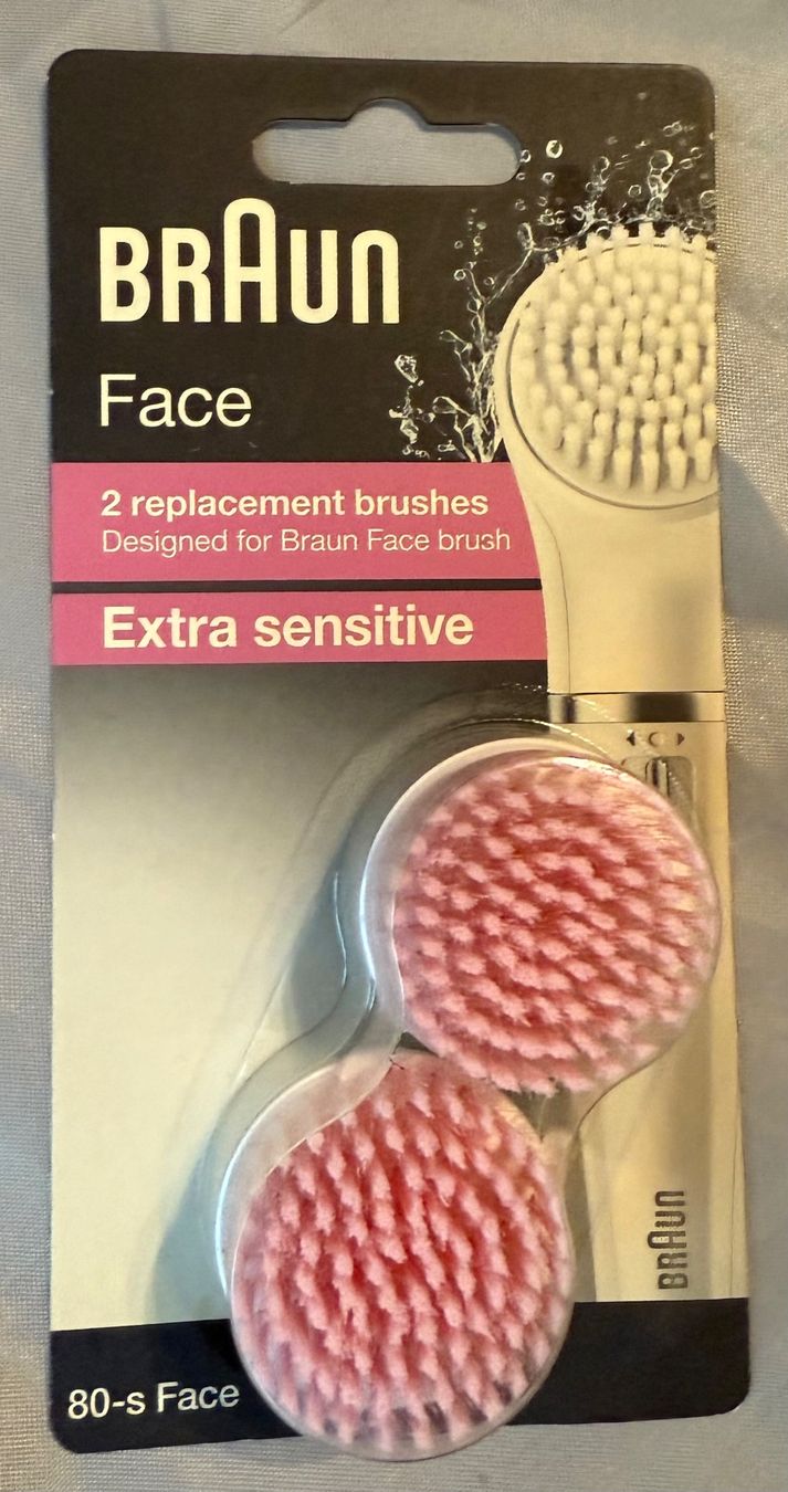 Cura del viso: BRAUN - Brosses de remplacement, Face Extra Sensitive 80-S – Nuovo e nell'imballaggio originale da Genève venduto da Mmaumau 2