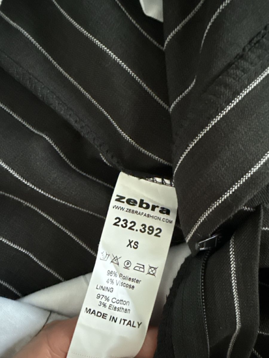 Zebra Gonne: Zebra Skirt Black White Stripes Size XS – Nuovo e nell'imballaggio originale da Biel/Bienne venduto da TanyaM02 6