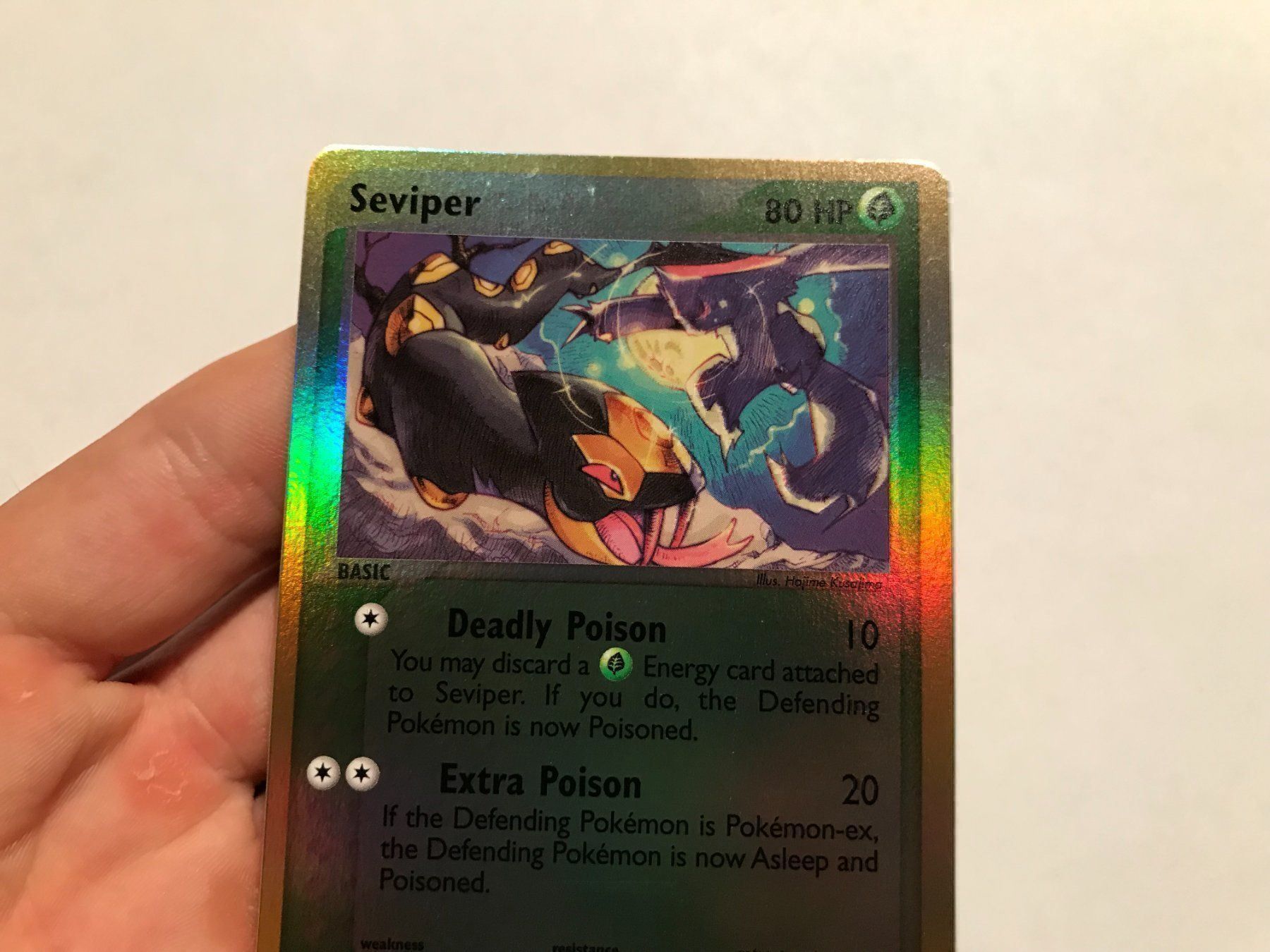 Pokémon Cartes à collectionner: Seviper reverse holo – D'occasion à Hagendorn par Pokecollectorch 3