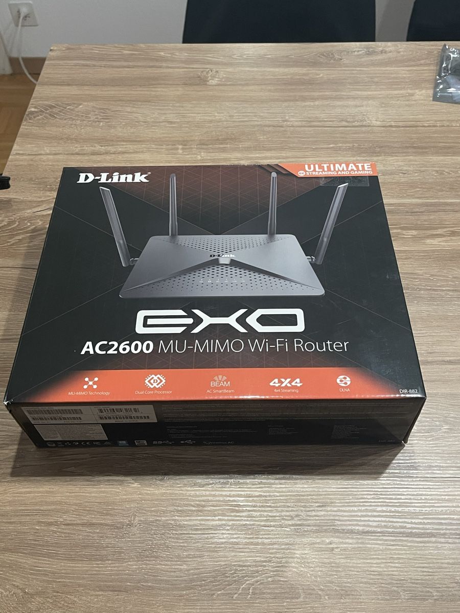 Dlink Modems & Router: Routeur Wi-Fi EXO AC2600 MU-MIMO DIR-882 – Neu (gemäss Beschreibung) aus Lutry von Thunder1981