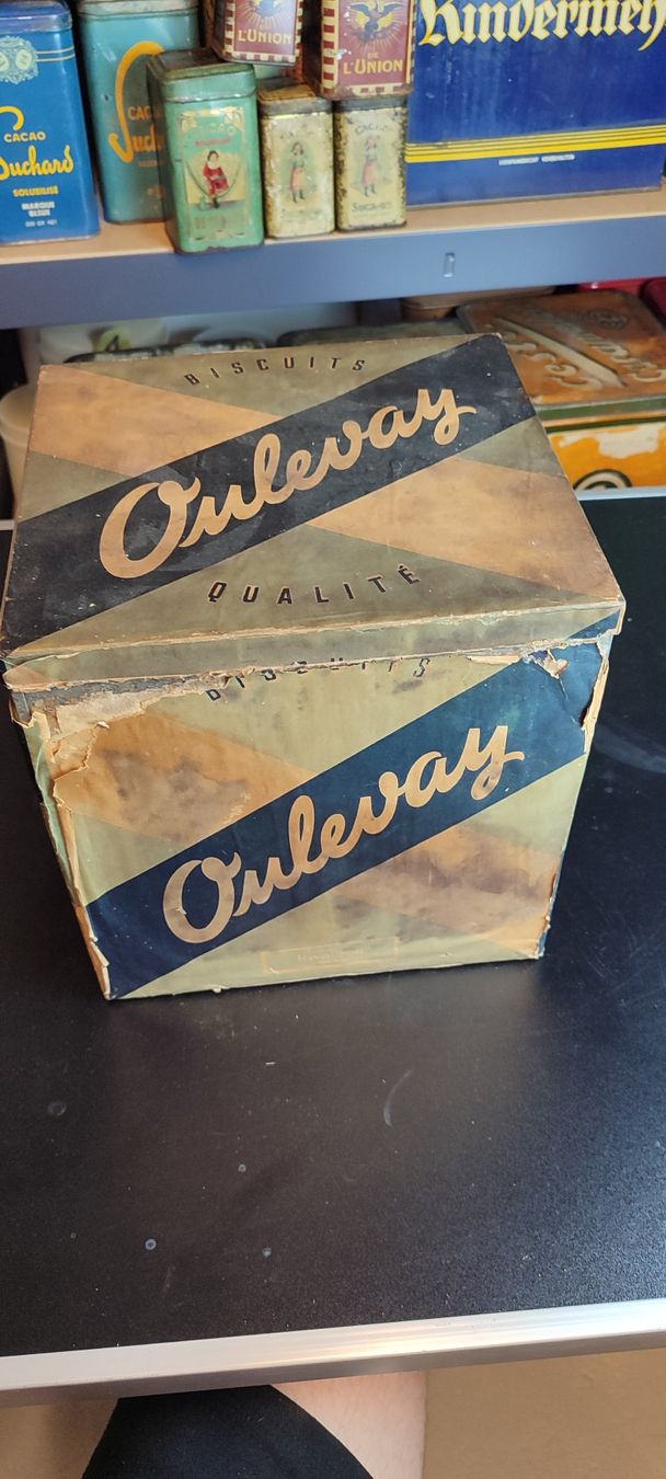 Dosen: Wunderschöne alte Blechdose von Ouleway – Gebraucht aus Gelterkinden von MYSTOREFORYOU4460