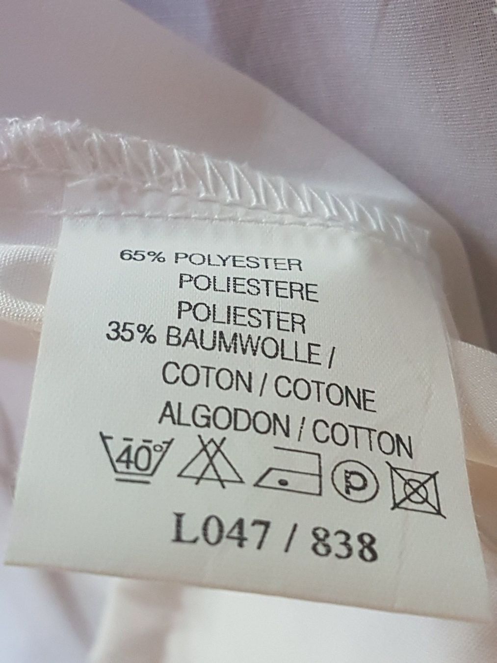 Blusen: Chemise manches courtes taille M 35% coton – Gebraucht aus Villiers von san_jn5w 3