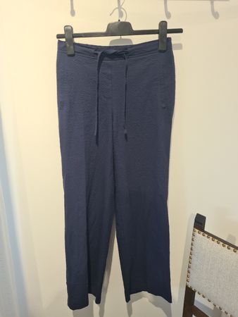 Damen Hose dunkelblau Grösse 36 neuwertig Wallbusch