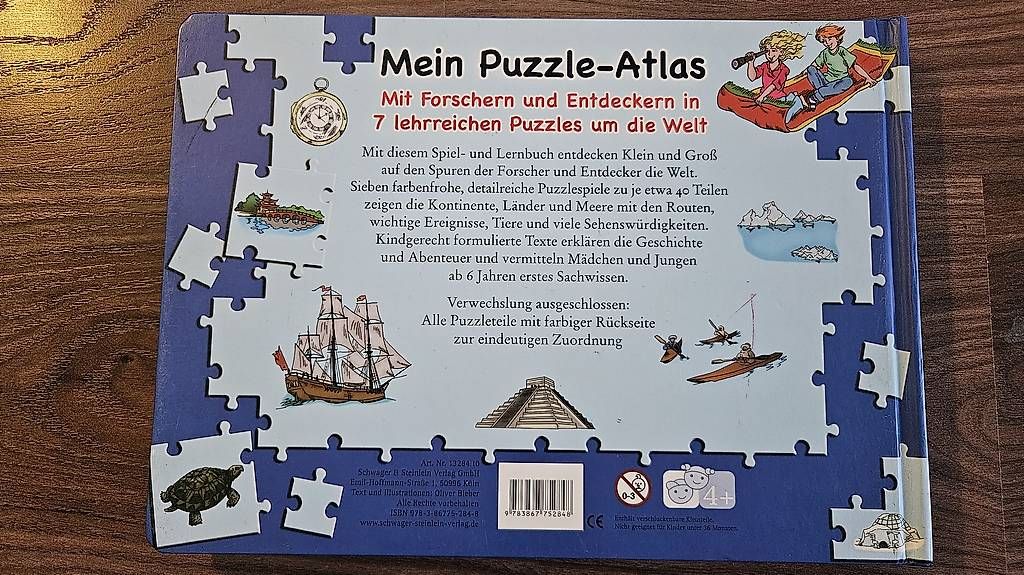 Puzzle: Puzzle Atlas – Usato da Erstfeld venduto da nan_6f9p 3