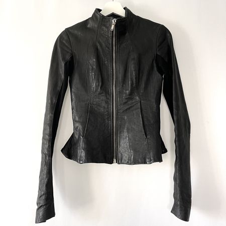 RICK OWENS Leather Jacket