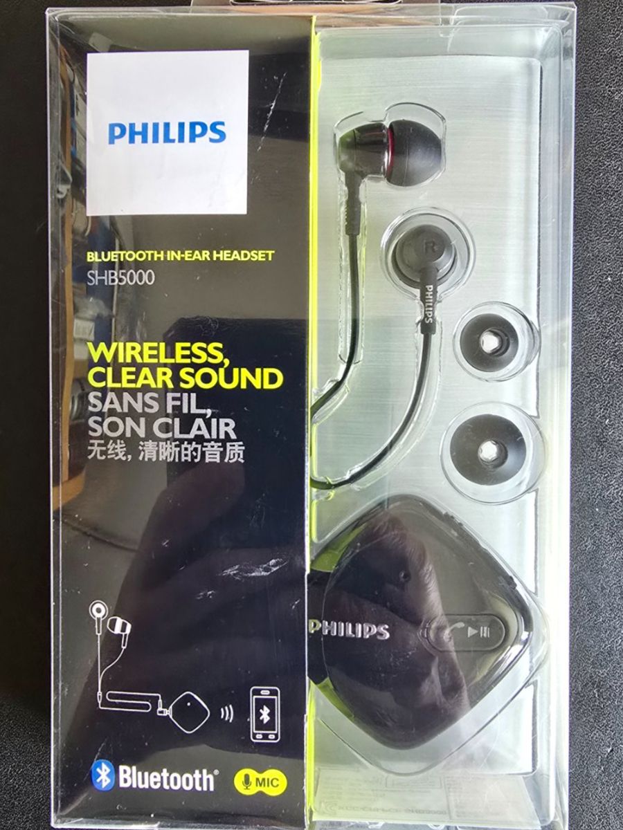 Philips Cuffie: Philips SHB5000 Bluetooth Kopfhörer - Neu! – Nuovo e nell'imballaggio originale da Winterthur venduto da Versus0