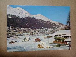 Davos Winter Gesamtansicht mit Schatzalp