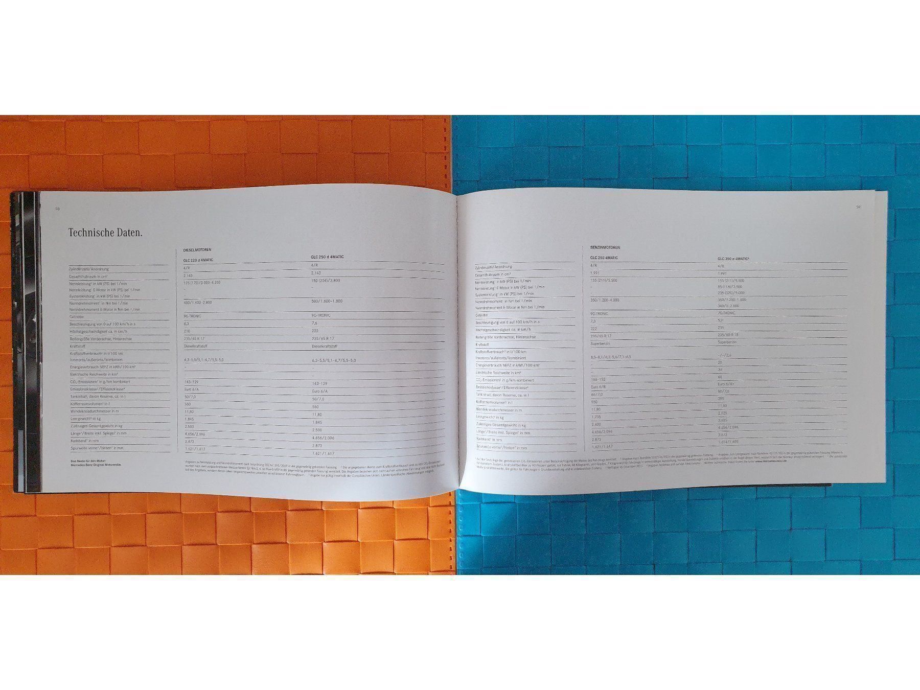 Riviste & Magazine: MERCEDES GLC 2015  - Prospekt / Katalog – Nuovo (secondo la descrizione) da Viganello venduto da CARLiteratur 8