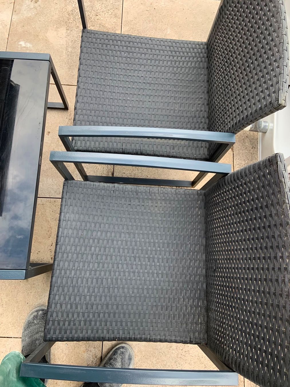 Tischset: Garten Lounge Sitzgarnitur Terrasse Limare Polyrattan – Gebraucht aus Nussbaumen AG von HelenaDavid1910 2