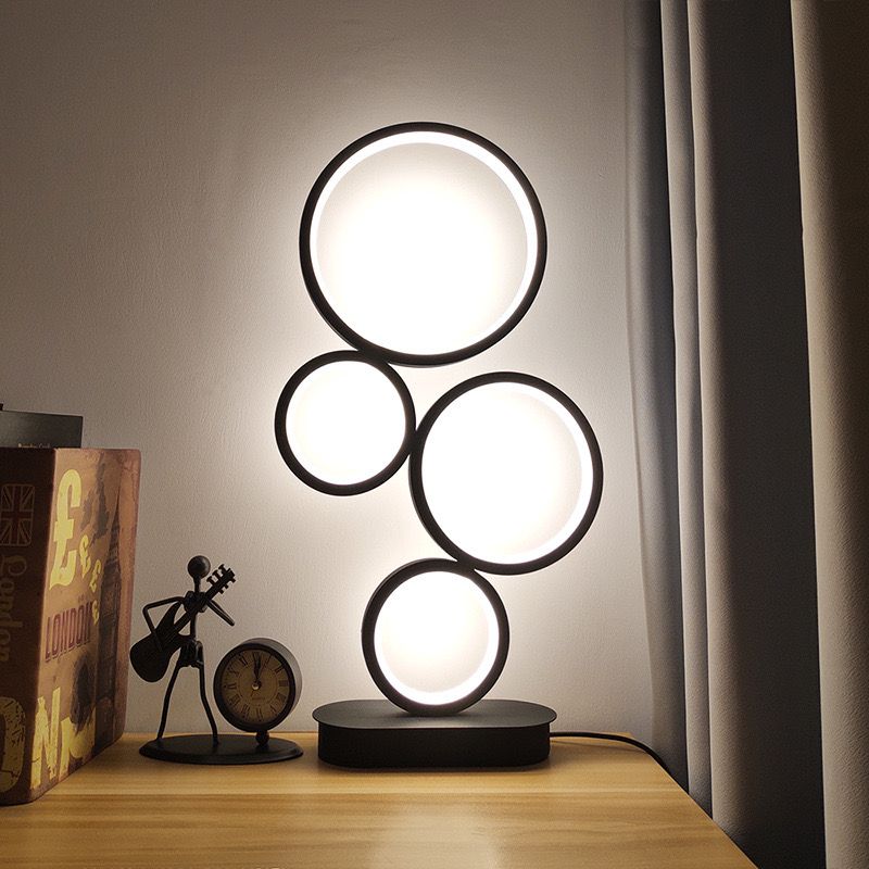 Lampade: Tischleuchte Rings – Nuovo e nell'imballaggio originale da Dietlikon venduto da Salesmax 2