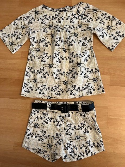 Blusen: Sommerset Shorts mit Bluse Gr. 34 cue – Gebraucht aus Wabern von adamovski