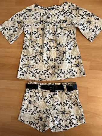 Sommerset Shorts mit Bluse Gr. 34 cue