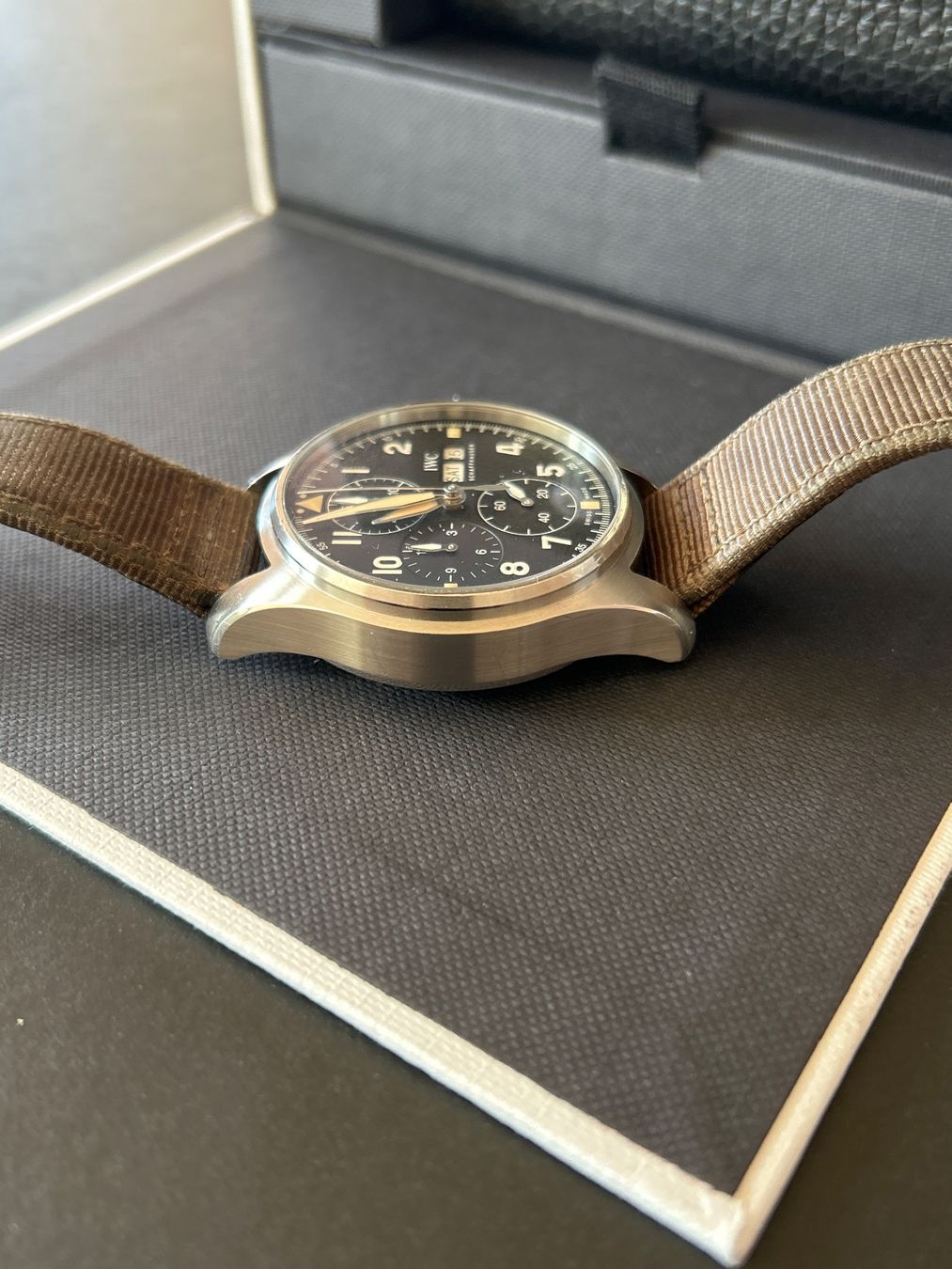 IWC Orologi: IWC - Fliegeuhr Spitfire Chronograph – Usato da Stallikon venduto da R10 2
