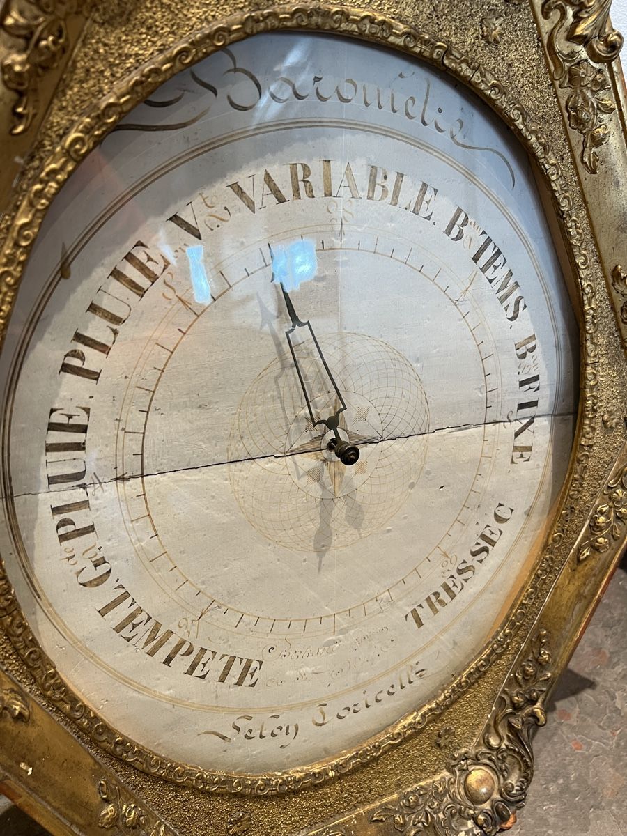 Altri elettrodomestici e apparecchi d’epoca: Antiker Barometer nach Toricelli mit Thermometer Höhenmesser – Usato da Theilingen venduto da ovi123 1