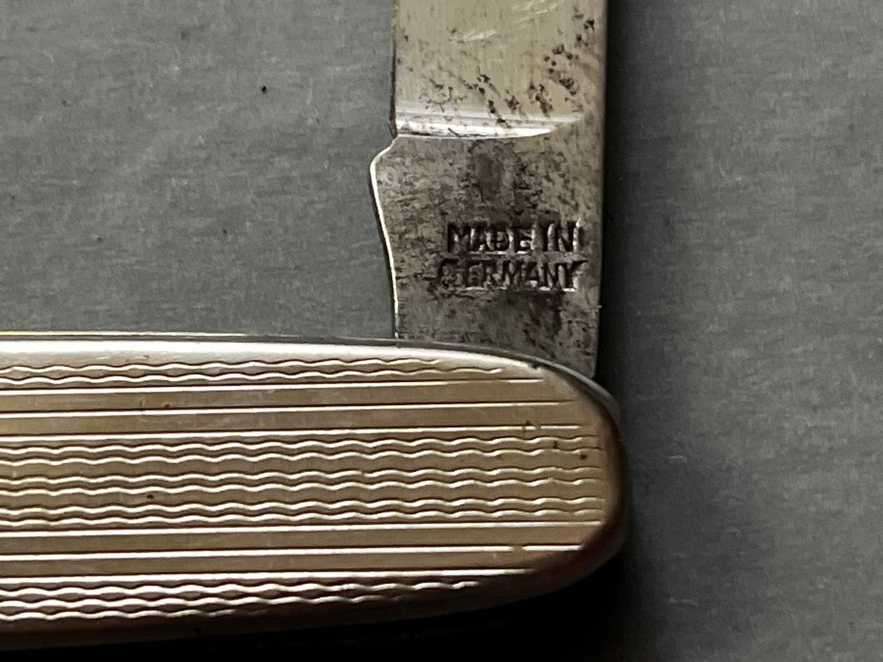 Coltelli tascabile: Sackmesser Made in Germany 74 mm - Edelstahl – Usato da Zürich venduto da FV.vintage 2
