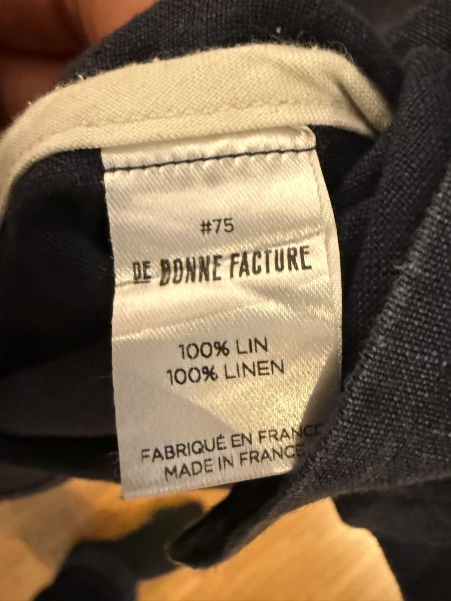 Hemden: De Bonne Facture Hemd, 100% Leinen – Gebraucht aus Zürich von kijo01 4