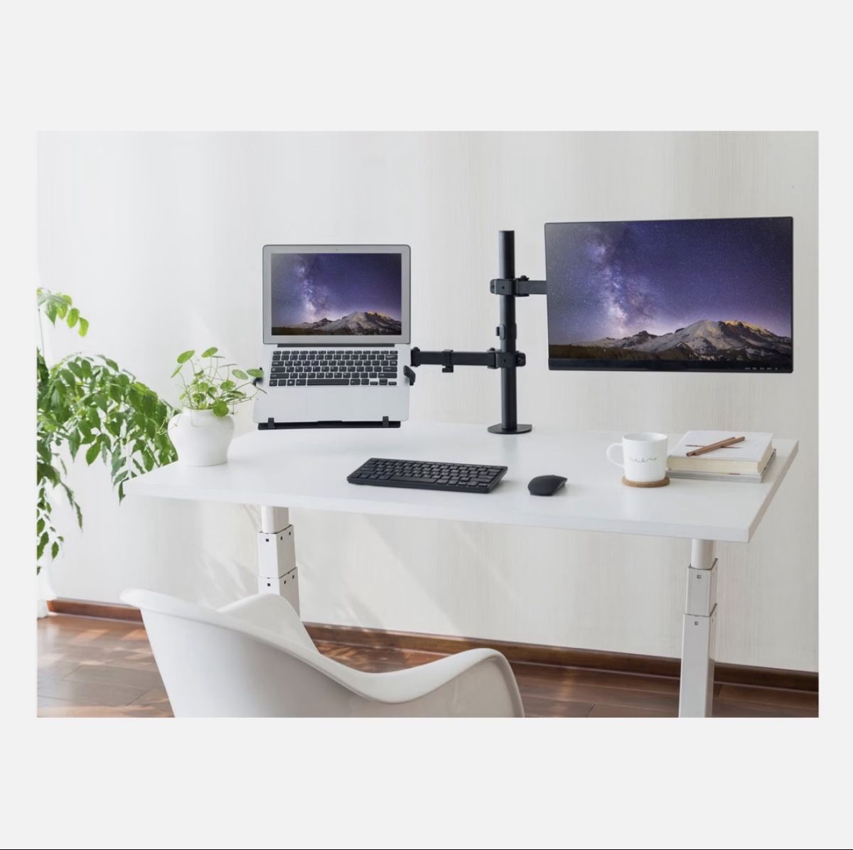 Bildschirmhalterung: Support moniteur avec bras pour laptop – Gebraucht aus Renens VD von K4RM0 1