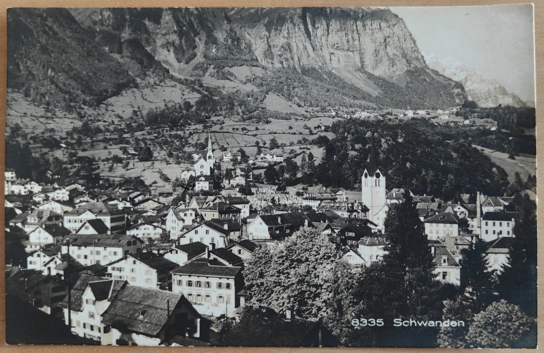 Ansichtskarten: Schwanden um 1925 – Gebraucht aus St. Erhard von Chaeferli6