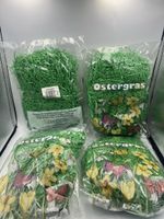 4 Säcke Ostergras, neu, für Osternest, zum Schnäppli!