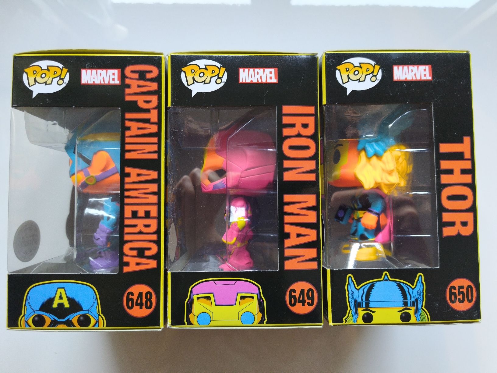 Funko Statuette: Funko Pop Marvel 648, 649, 650 ab 1 Fr – Nuovo (secondo la descrizione) da Rüfenacht BE venduto da Morfius 2