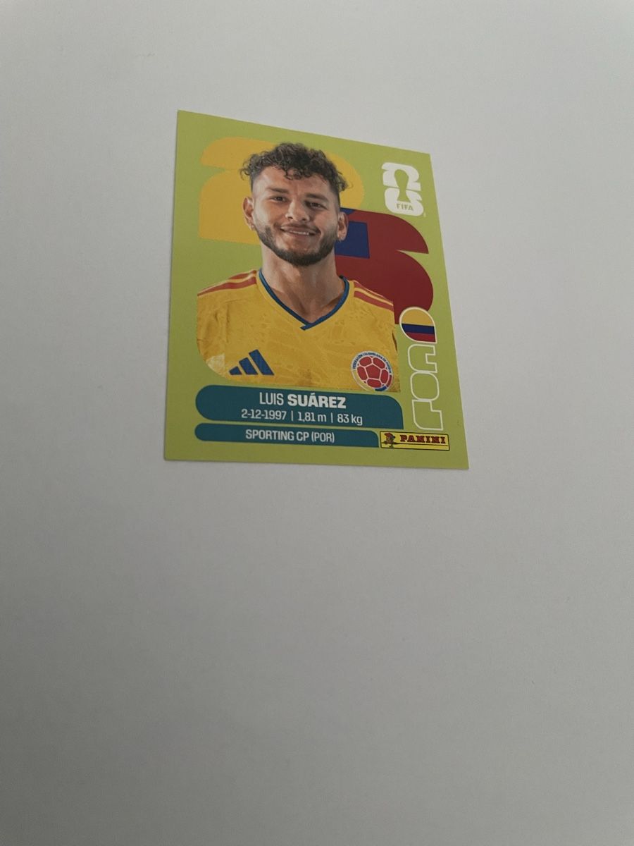 Panini Sammelbilder & Trading cards: FIFA WM 2026 Luis Suarez COL 19 – Neu (gemäss Beschreibung) aus Winterthur von Cobraforce