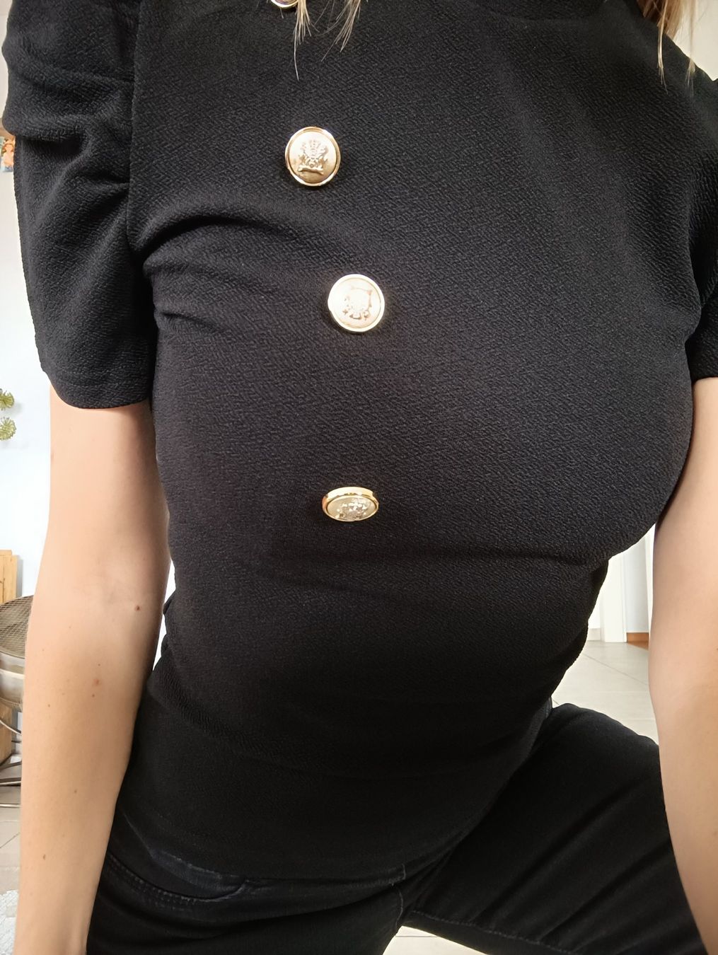 Shein T-shirt: T-SHIRT CHIC NOIR XS – Nuovo (secondo la descrizione) da Sierre venduto da shirley04 1