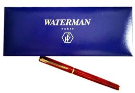 Waterman Apostrophe Tintenroller rot marmoriert