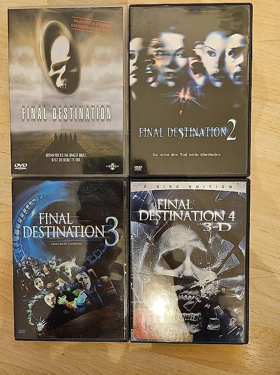 Alle DVDs: Final Destination DVD's – Gebraucht aus Tägerig von Abendstern75