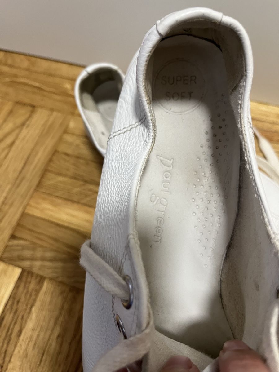 Paul Green Scarpe da donna: Baskets Paul Green blanches cuir taille 39 – Usato da Zürich venduto da Noemie1994 3