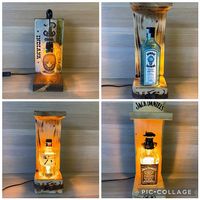Lampade con bottiglie 