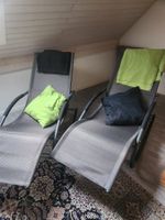 2 Gartenliegen