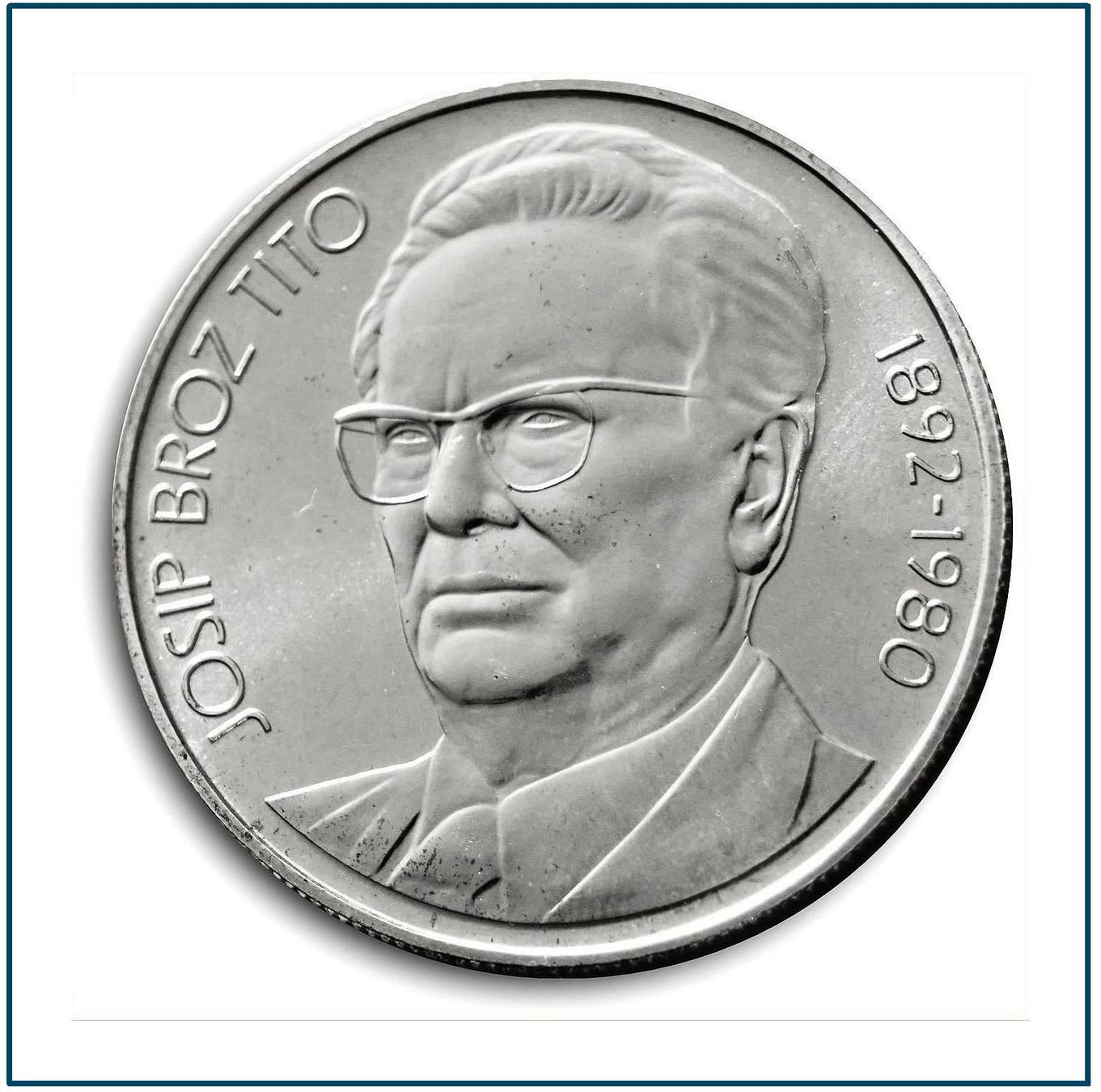 Tutti le monete: 1000 Dinar 1980 Silber UNZ – Usato da Flamatt venduto da samowarow 3