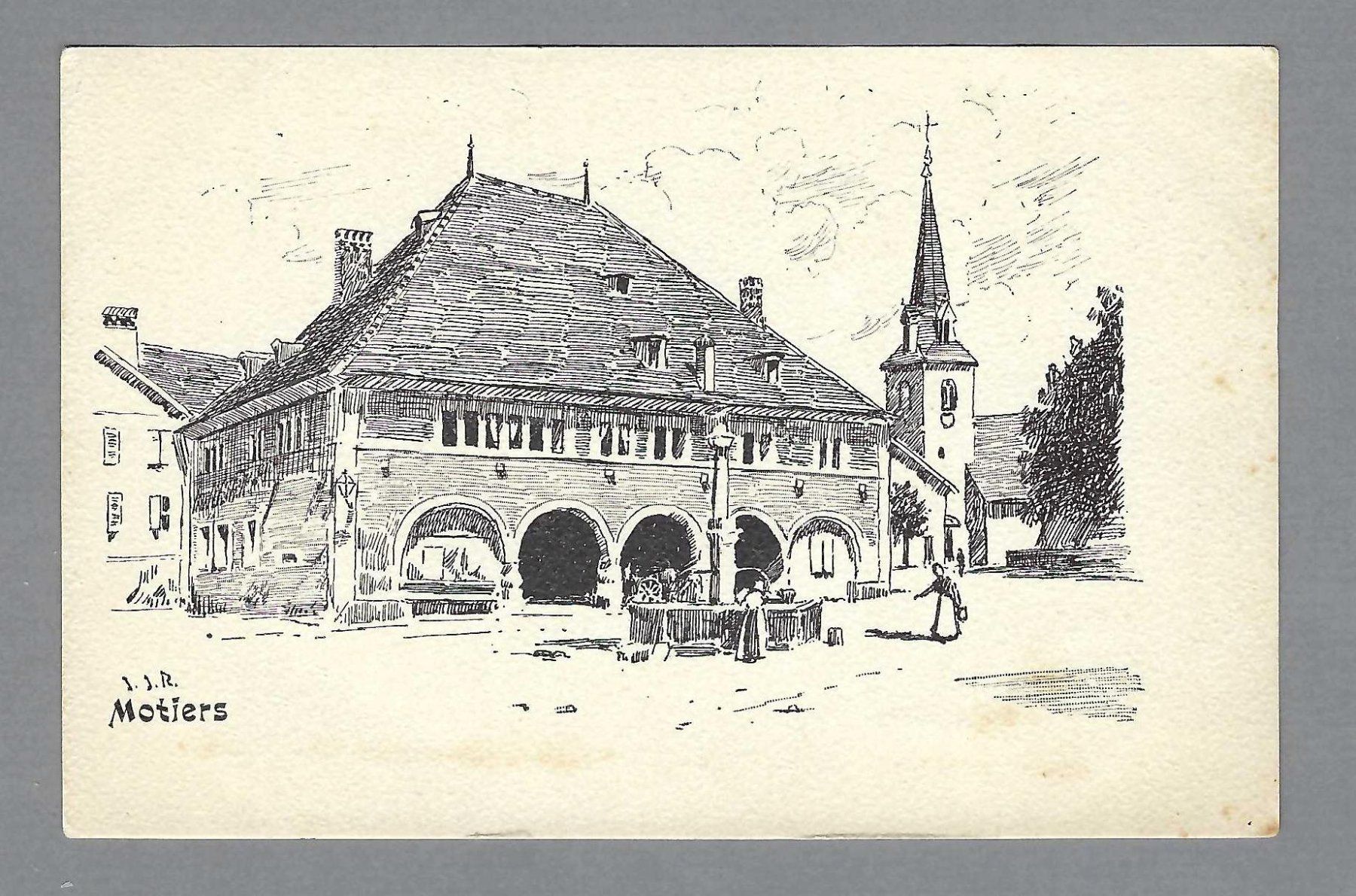 Cartoline postali: 1920, MOTIERS (PAS CIRCULÉE) – Usato da Pura venduto da ulisse1957