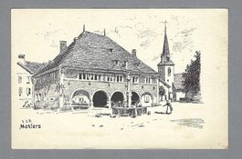 1920, MOTIERS (PAS CIRCULÉE)