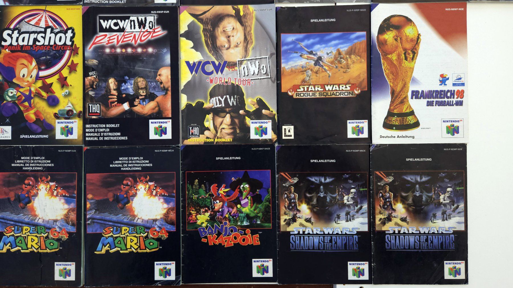 Nintendo Giochi: 20 Anleitungen Nintendo 64 – Usato da Autigny venduto da zel_gvl5 3