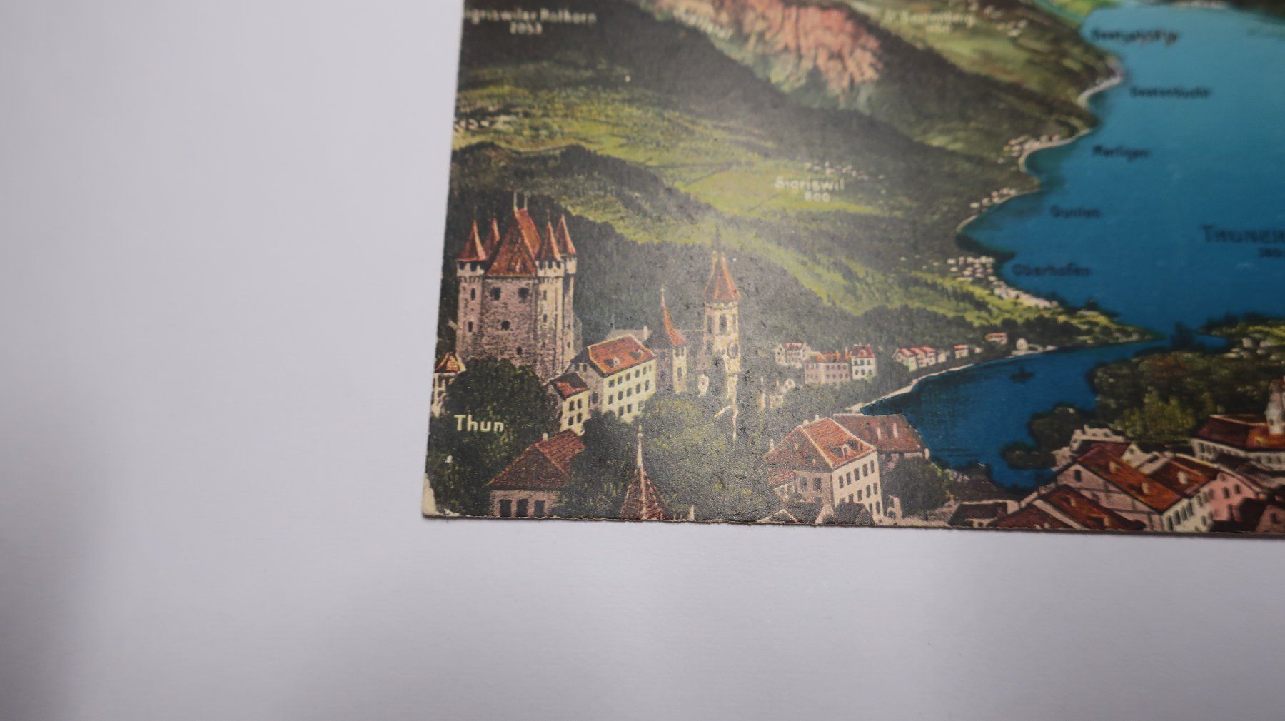 Cartoline postali: Thuner See Panorama 1928 – Usato da Cormoret venduto da Pascalll2001 2