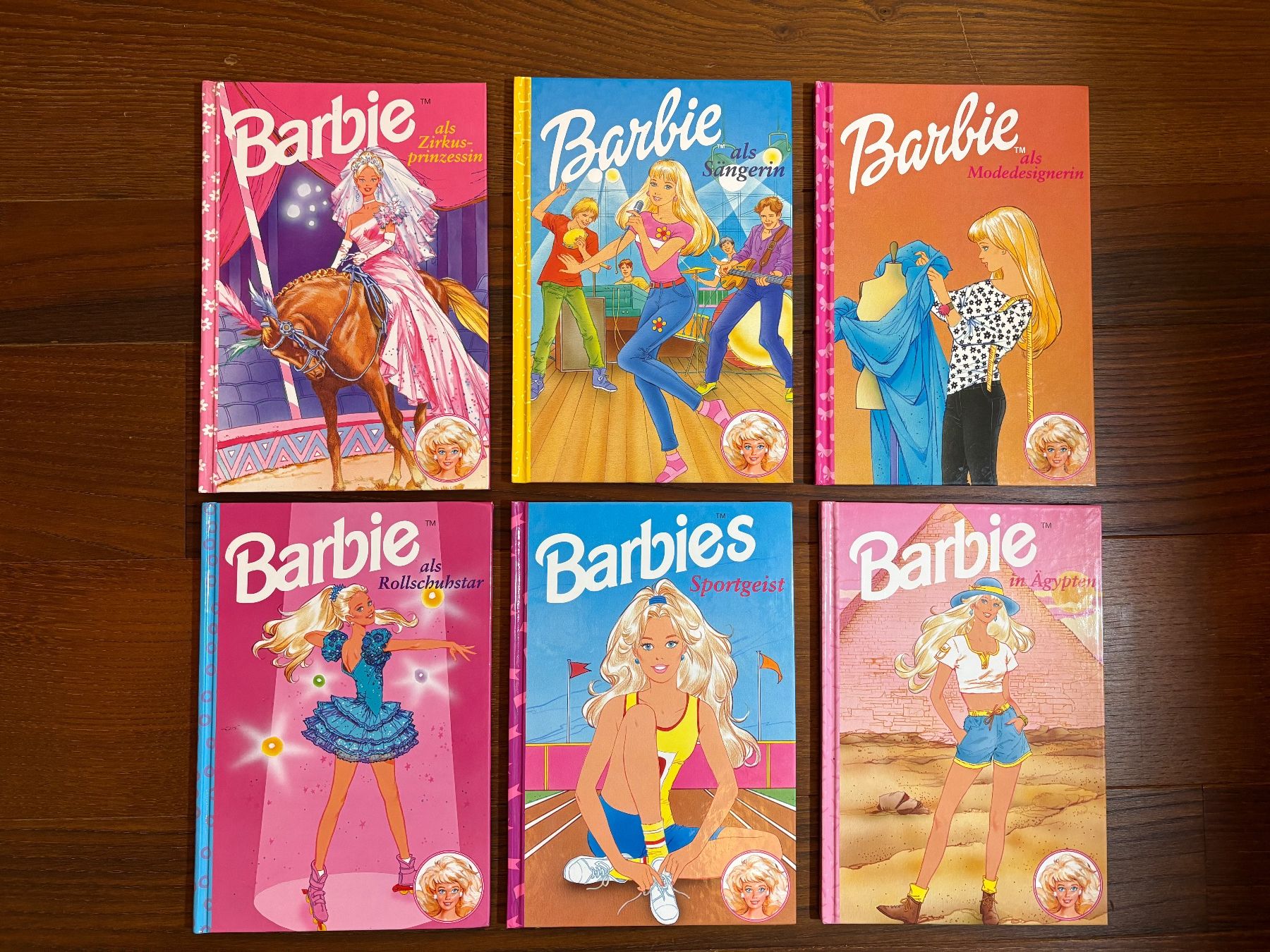 Libri: Barbie Bücher Set mit 18Stk. – Usato da Dietikon venduto da dragony89