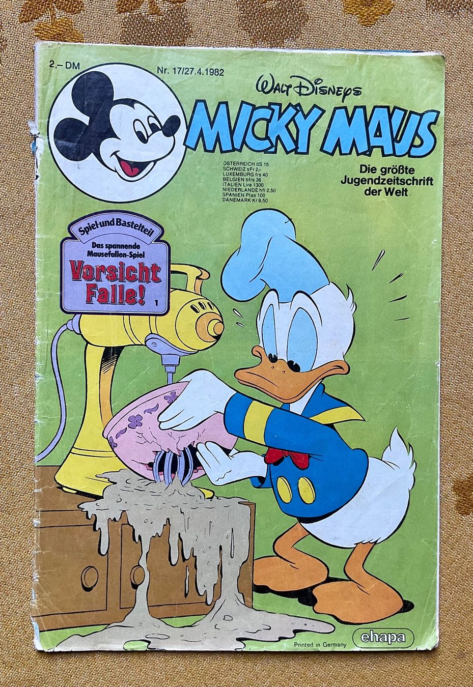 Fumetti: Micky Maus Heft Nr 17 von 1982 – Usato da Endingen venduto da nathan05