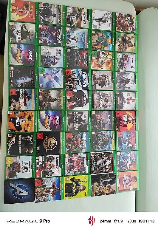 Microsoft Spiele: 44 XBOX ONE GAMES – Gebraucht aus Wil SG von spo_j2pp