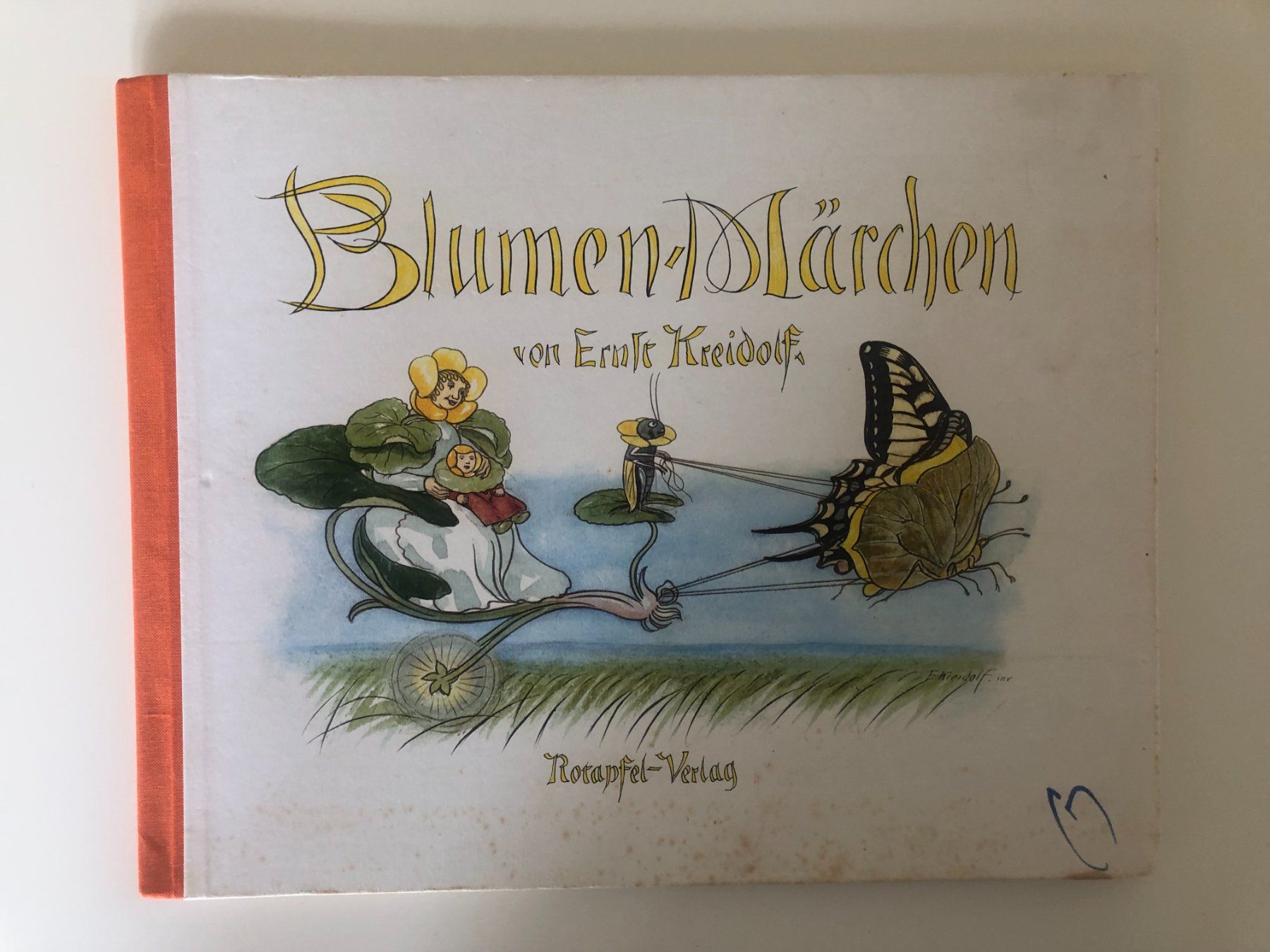 Libri: Blumen-Märchen von Ernst Kreidolf – Usato da Bassersdorf venduto da sammelfloh