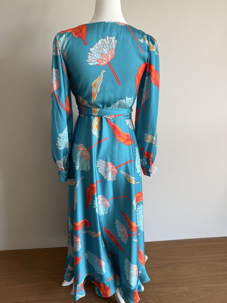 Vestiti: Wunderschönes Maxikleid mit Blumenmuster, Grösse 38/M – Nuovo (secondo la descrizione) da Stettlen venduto da Beauty-19 2
